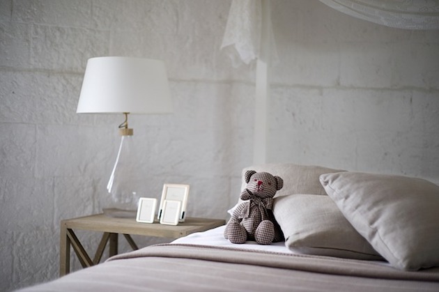 bedroom in a london house