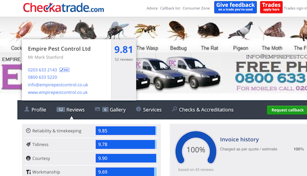 checkatrade reviews