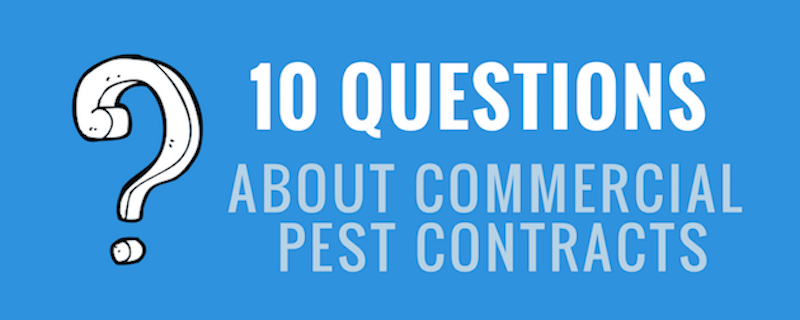 INFOGRAPHIC: Commercial Pest Control Contracts