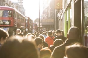 crowded london borough