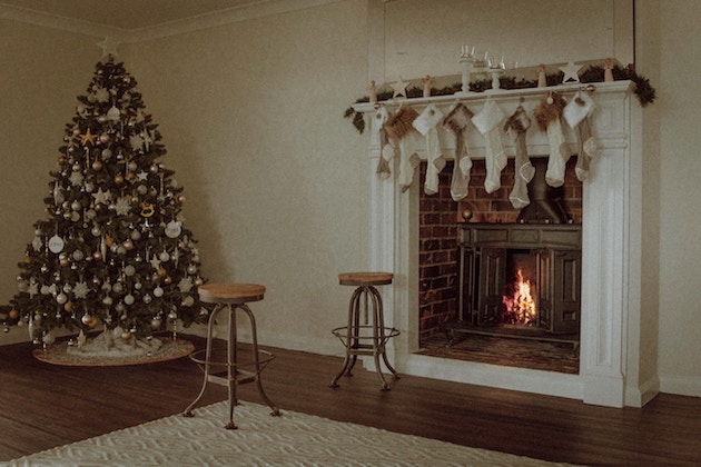 fireplace in london home