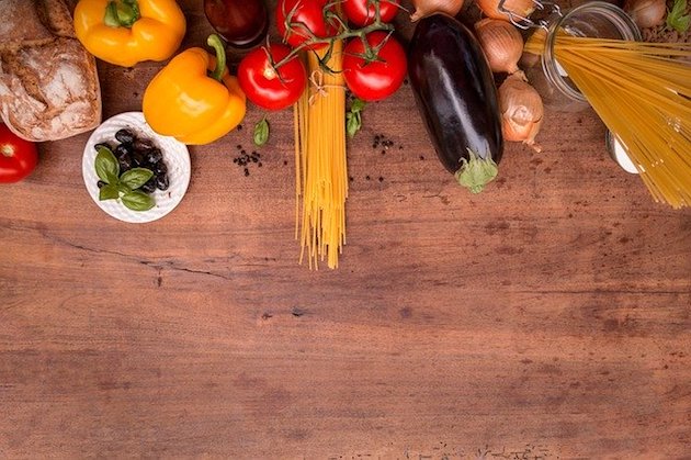 food prep area