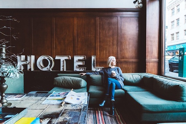 hotel lobby in london
