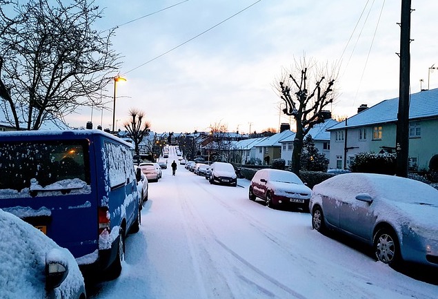 london in the winter