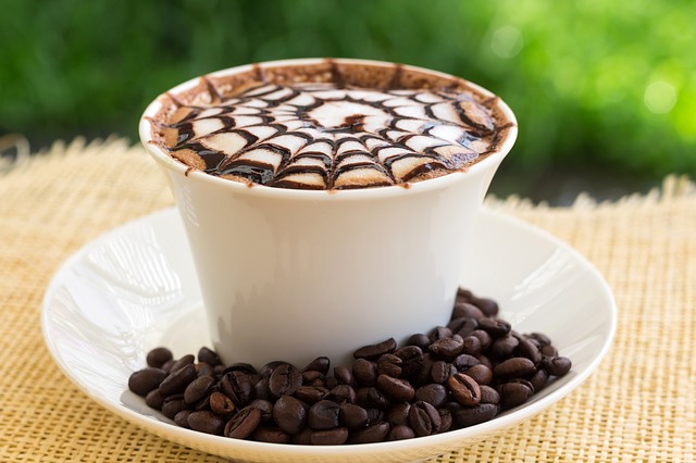 false widow spider coffee froth